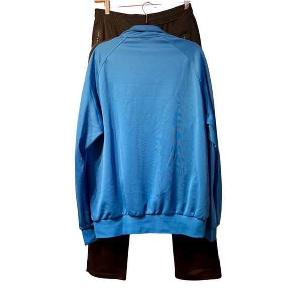 NWT Blue & Black Women’s Tracksuit, Medium & Large 2 Piece Set Athletic Pockets - Picture 2 of 6